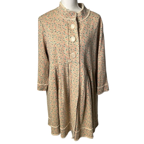 Ivy Lane Plush Contrast Zip Up Coat main image 1